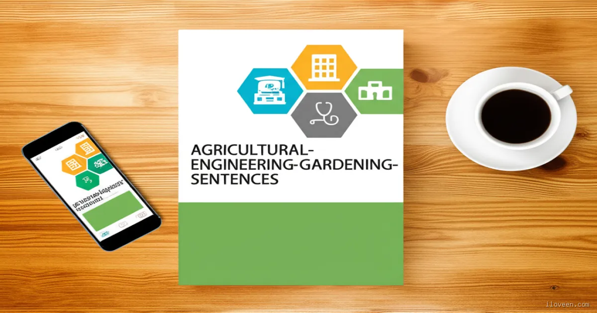 أشهر 1000 جملة إنجليزية للهندسة الزراعية وتنسيق الحدائق: من فحص التربة إلى تقييم الأثر البيئي
