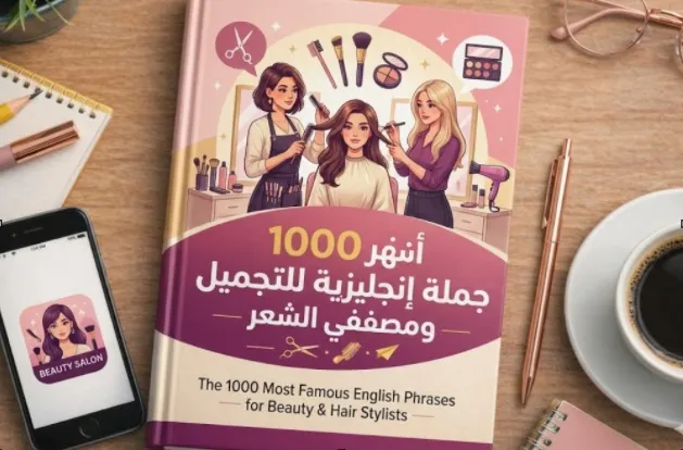 أهم 1000 جملة إنجليزية لخبراء التجميل ومصففي الشعر (دليل التعامل مع الزبائن)