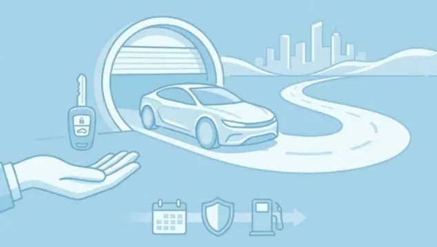 الدليل الشامل لتأجير السيارات بالإنجليزية: 300 جملة في 30 قسماً تخصصياً