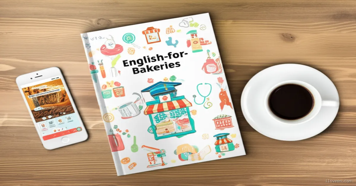 أشهر 500 جملة إنجليزية في المخابز وصناعة الحلويات: من التحضير إلى التزيين والتسليم