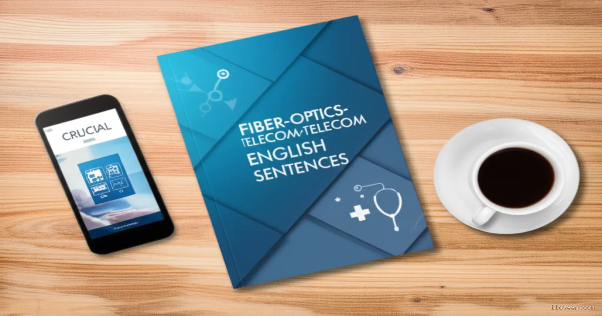 أهم 200 جملة إنجليزية لفنيي تركيب وصيانة شبكات الألياف الضوئية (Fiber Optics)