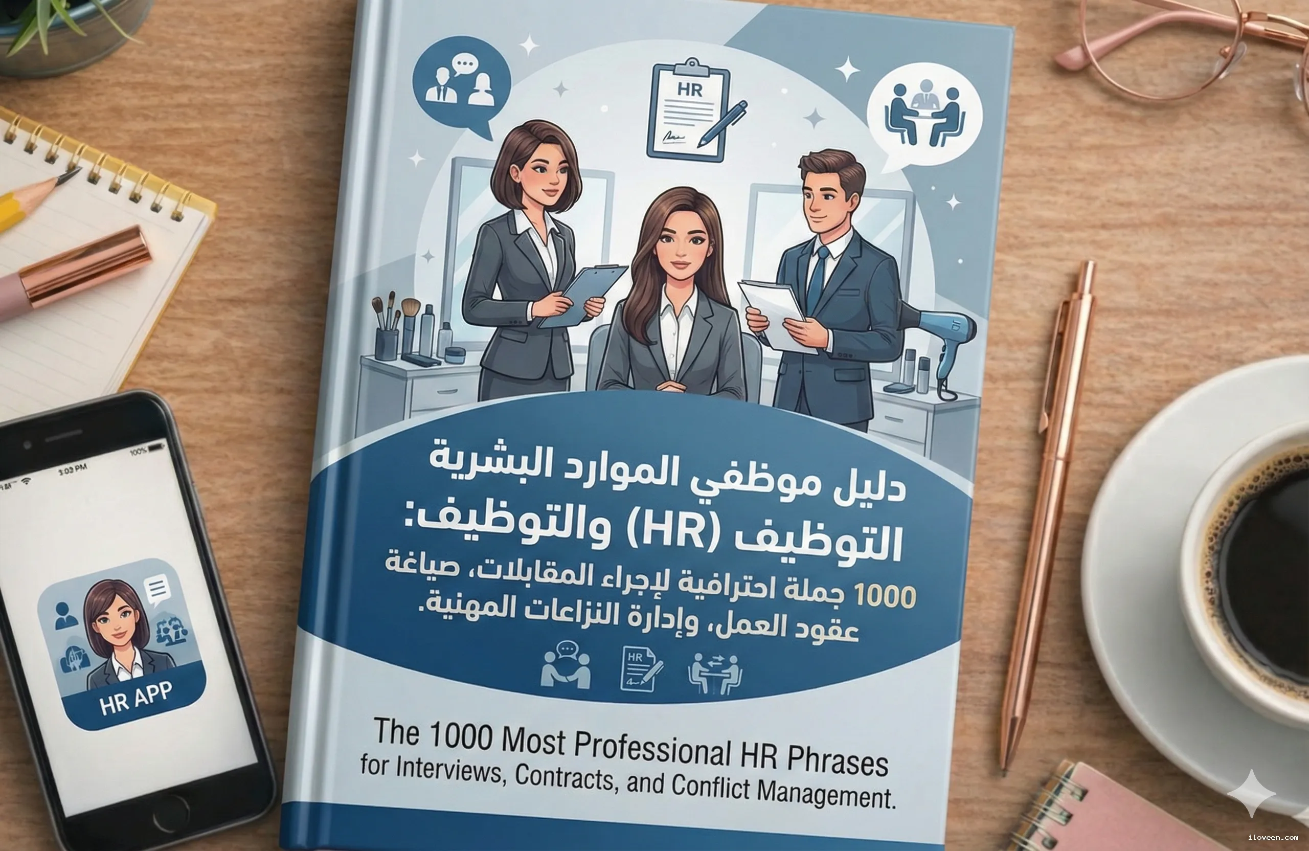 الموارد البشرية HR  - اشهر 1000 جملة انجليزية لبيئة العمل