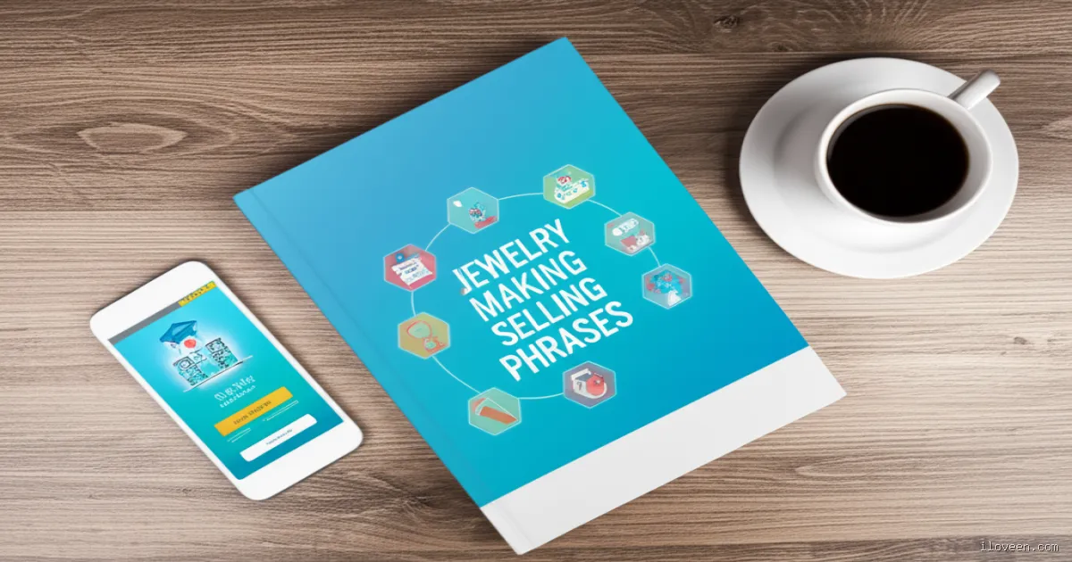 أشهر 500 جملة إنجليزية في صناعة وبيع المجوهرات: من العرض إلى البيع مع النطق الصوتي