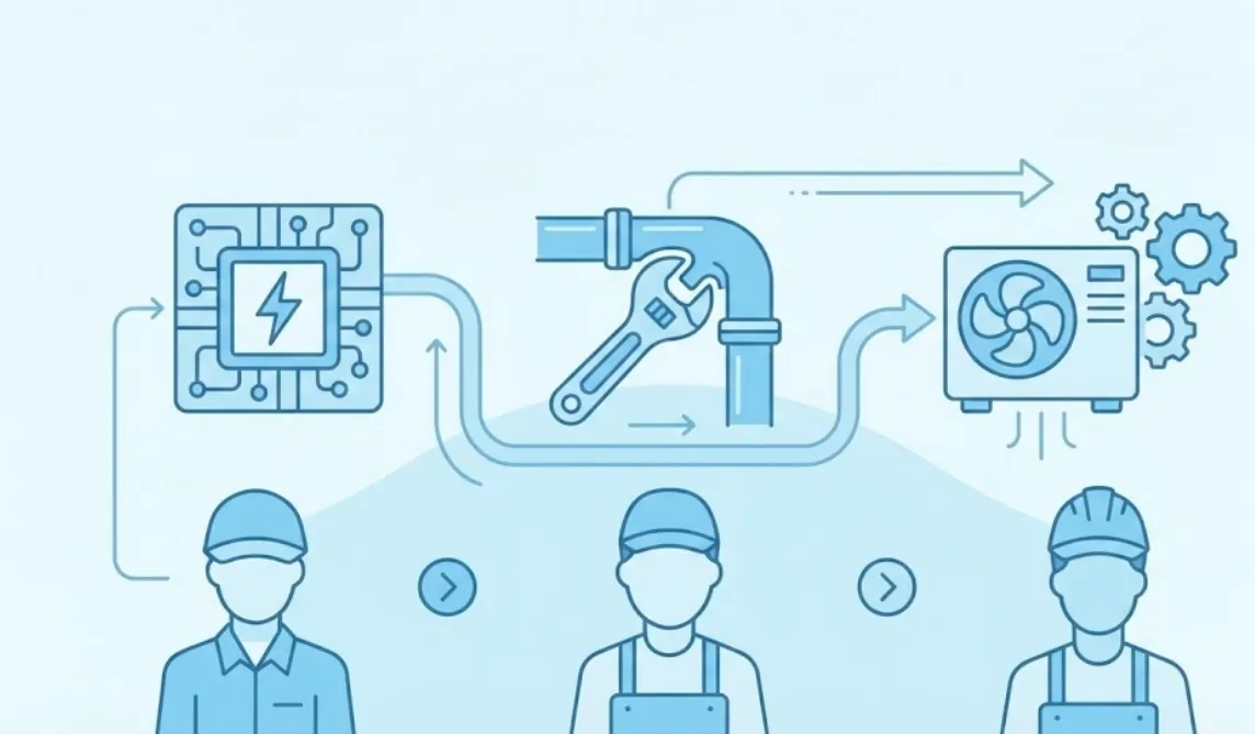 دليل المحادثات الإنجليزية لفنيي الصيانة: من استقبال البلاغ حتى تسليم العمل