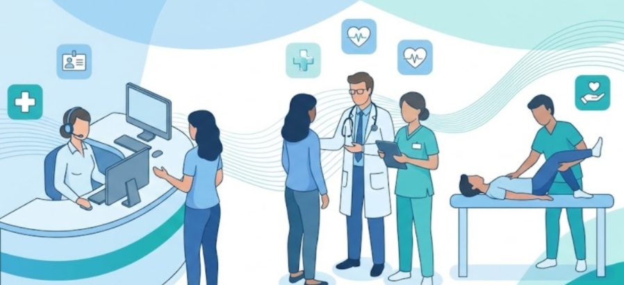 الدليل الشامل للمساعد الطبي الإداري: 300 جملة إنجليزية في 30 قسماً احترافياً