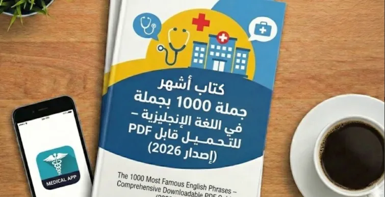 كتاب اشهر وأهم 1000 جملة في اللغة الإنجليزية مع أمثلة ونطق وتحميل pdf