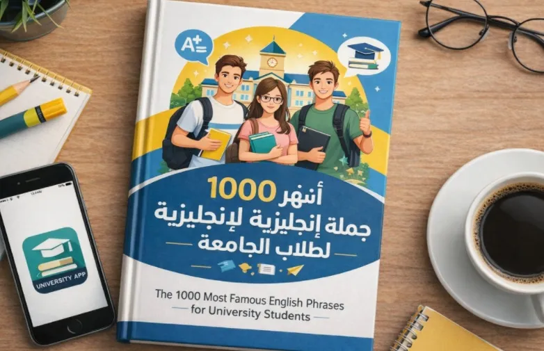 أشهر 1000 جملة إنجليزية للحياة الجامعية من اليوم الأول حتى التخرج