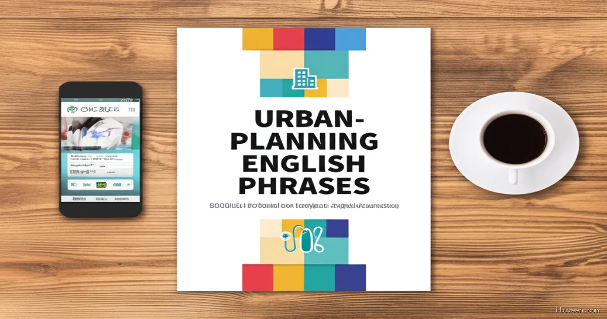 أشهر 500 جملة إنجليزية في التخطيط العمراني وتطوير المدن: دليل المحترفين الشامل