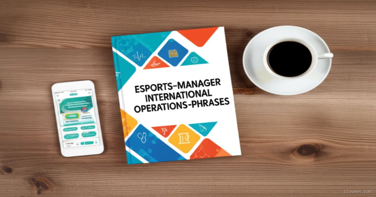 eスポーツチームマネージャーの海外大会遠征・選手管理で使えるプロフェッショナル英語表現