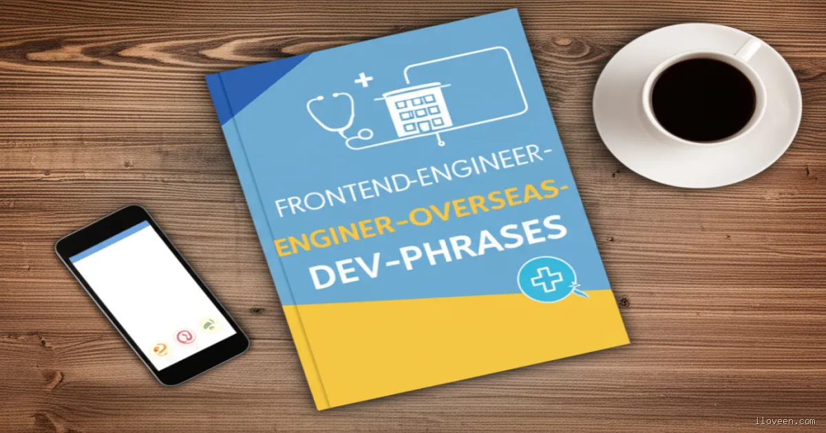 フロントエンドエンジニアの海外開発英語：チーム開発を円滑にする実戦フレーズ集