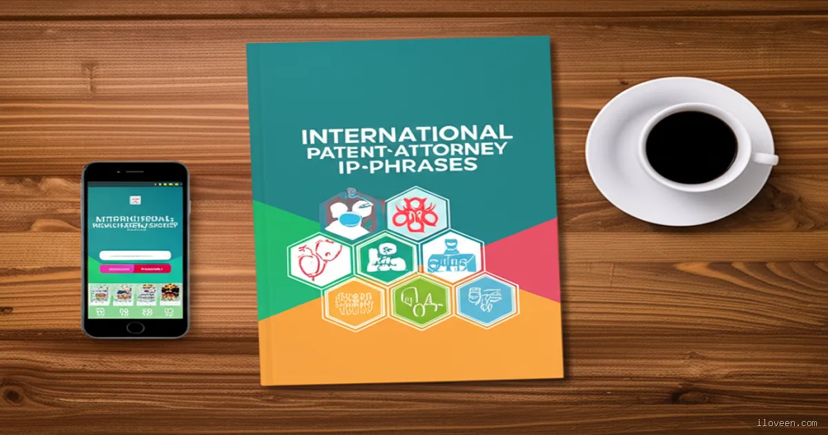 国際特許弁理士のための知的財産保護英語フレーズ実務ガイド