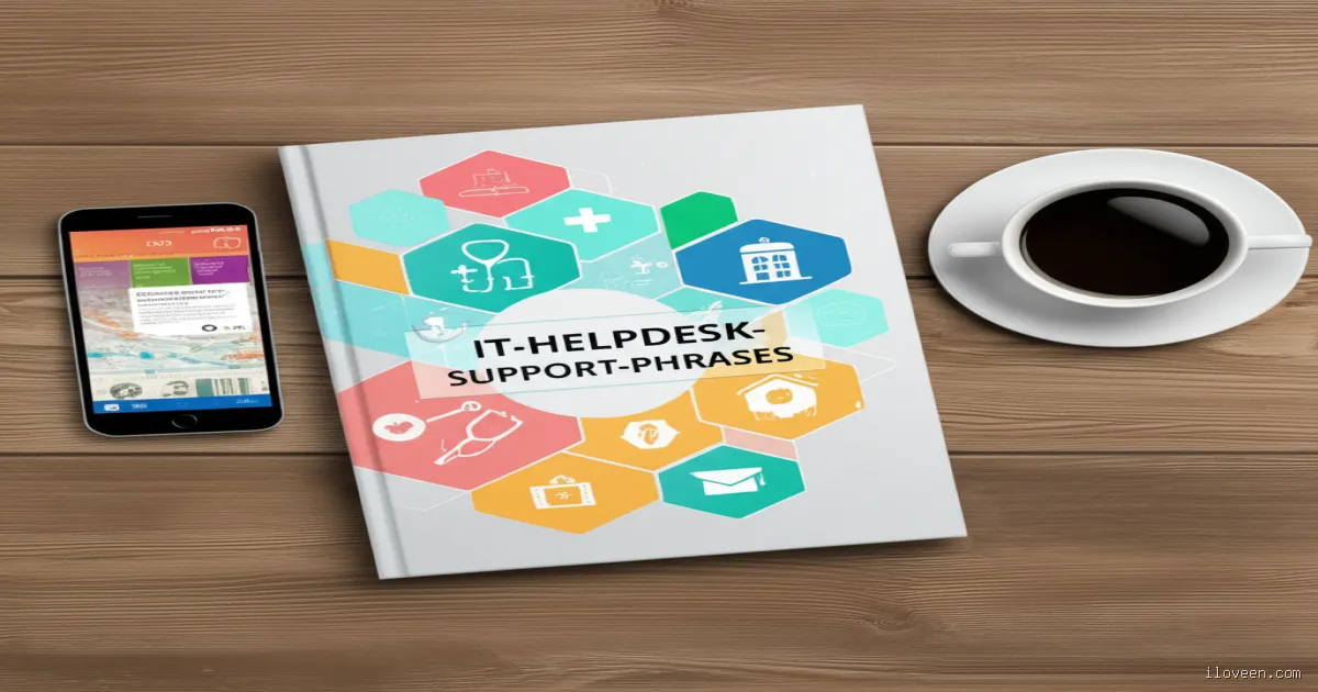 ITヘルプデスクと社内サポートのための実践英語フレーズ集：トラブル解決からメンテナンス告知まで
