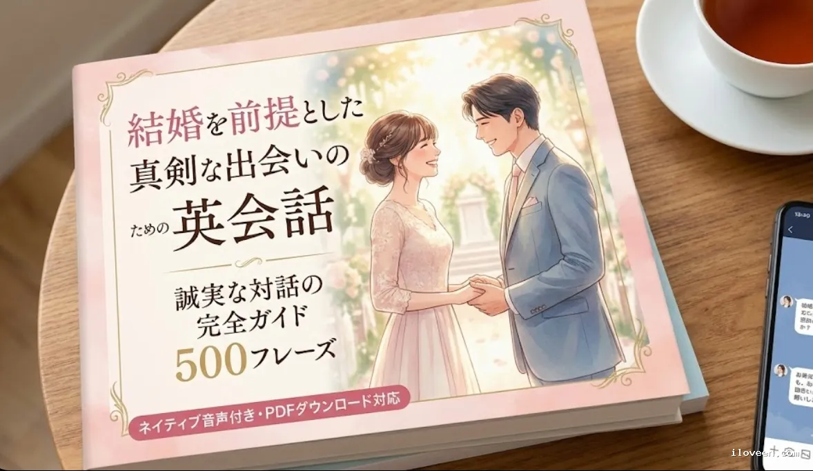 婚活・真剣な出会いに効く英会話｜結婚へ導く誠実フレーズ完全ガイド