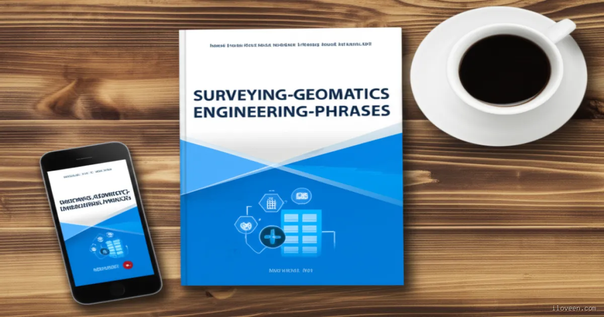 測量・空間情報工学エンジニアのための海外インフラ調査英語フレーズ集