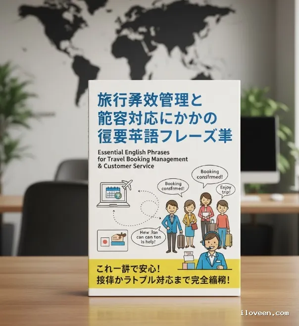 旅行予約管理と顧客対応のための重要英語フレーズ集
