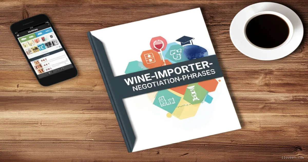 海外ワイナリー交渉英語：インポーター・ソムリエのための専門フレーズ集